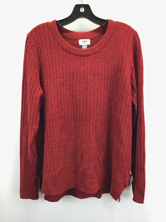 Sweater By Old Navy In Red, Size: L