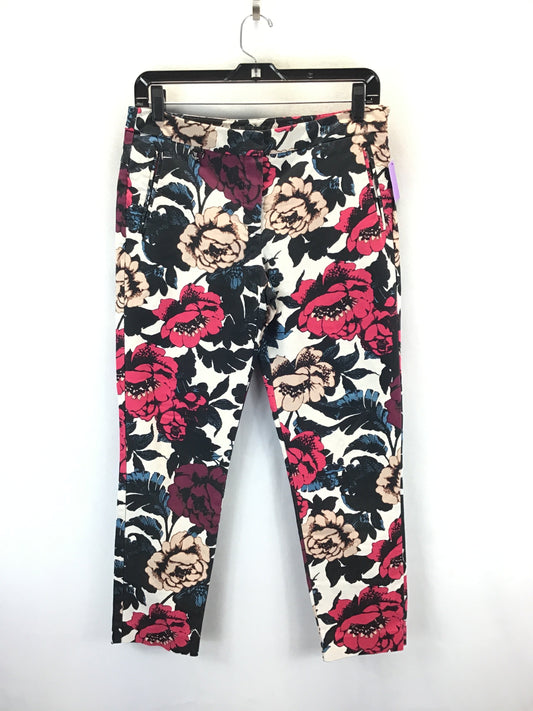 Pants Other By Adrianna Papell In Floral Print, Size: 6