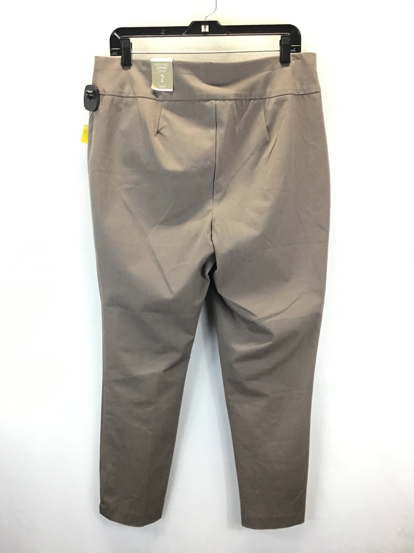 Pants Ankle By Chicos O In Taupe, Size: Petite Large