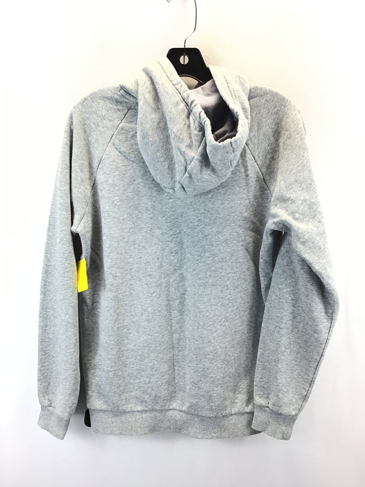 Sweatshirt Hoodie By Under Armour In Grey, Size: S