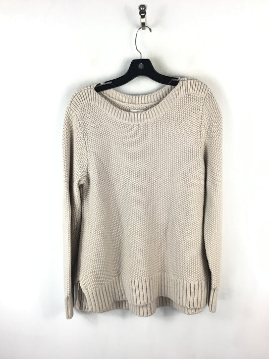 Sweater By Ll Bean In Bone, Size: M