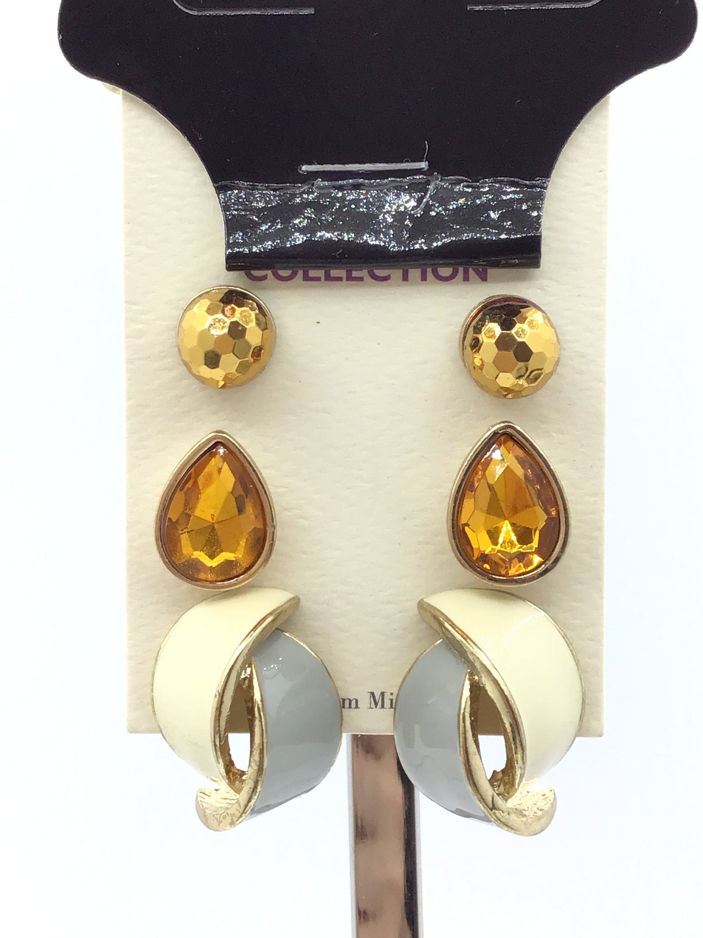 Earrings Stud By Mia  Size: 03 Piece Set
