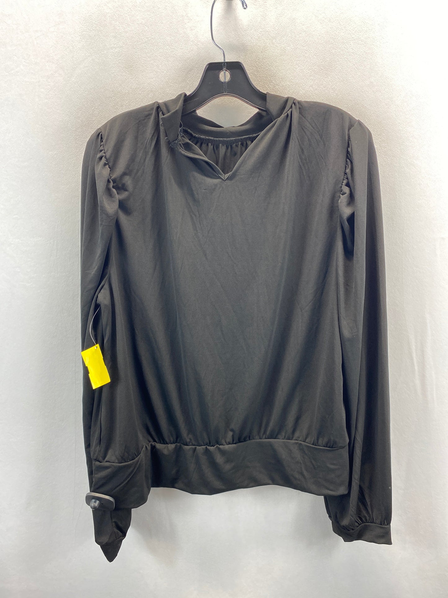 Top Long Sleeve By Clothes Mentor In Black, Size: Xl