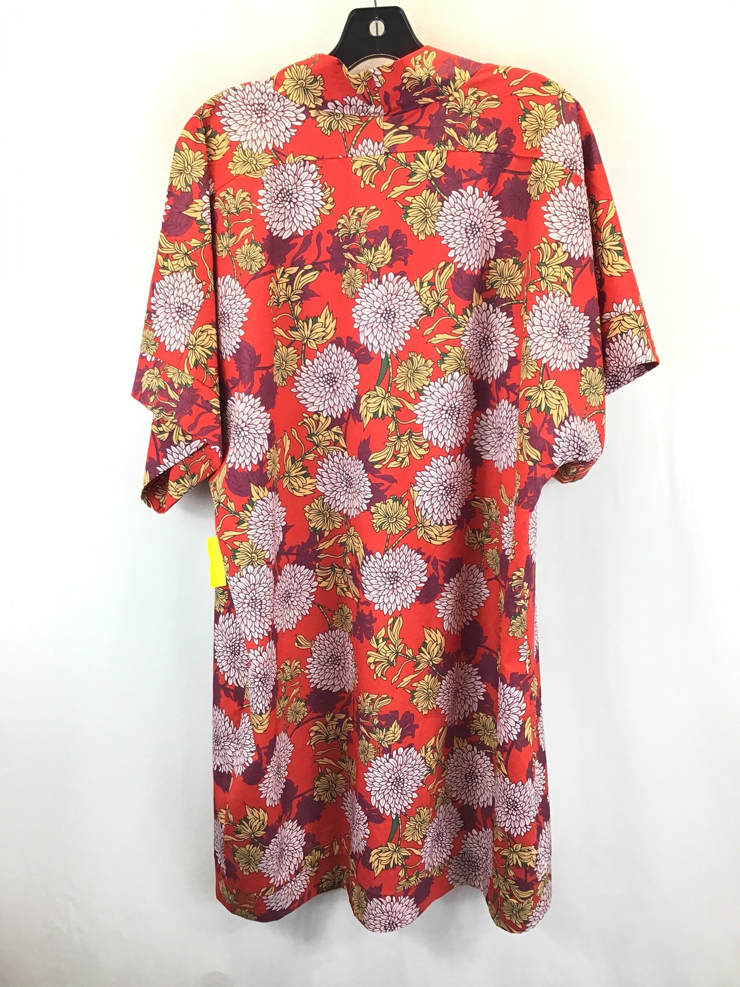 Floral Print Kimono Clothes Mentor, Size L