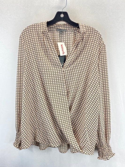 Blouse Long Sleeve By Adrianna Papell  Size: Xl