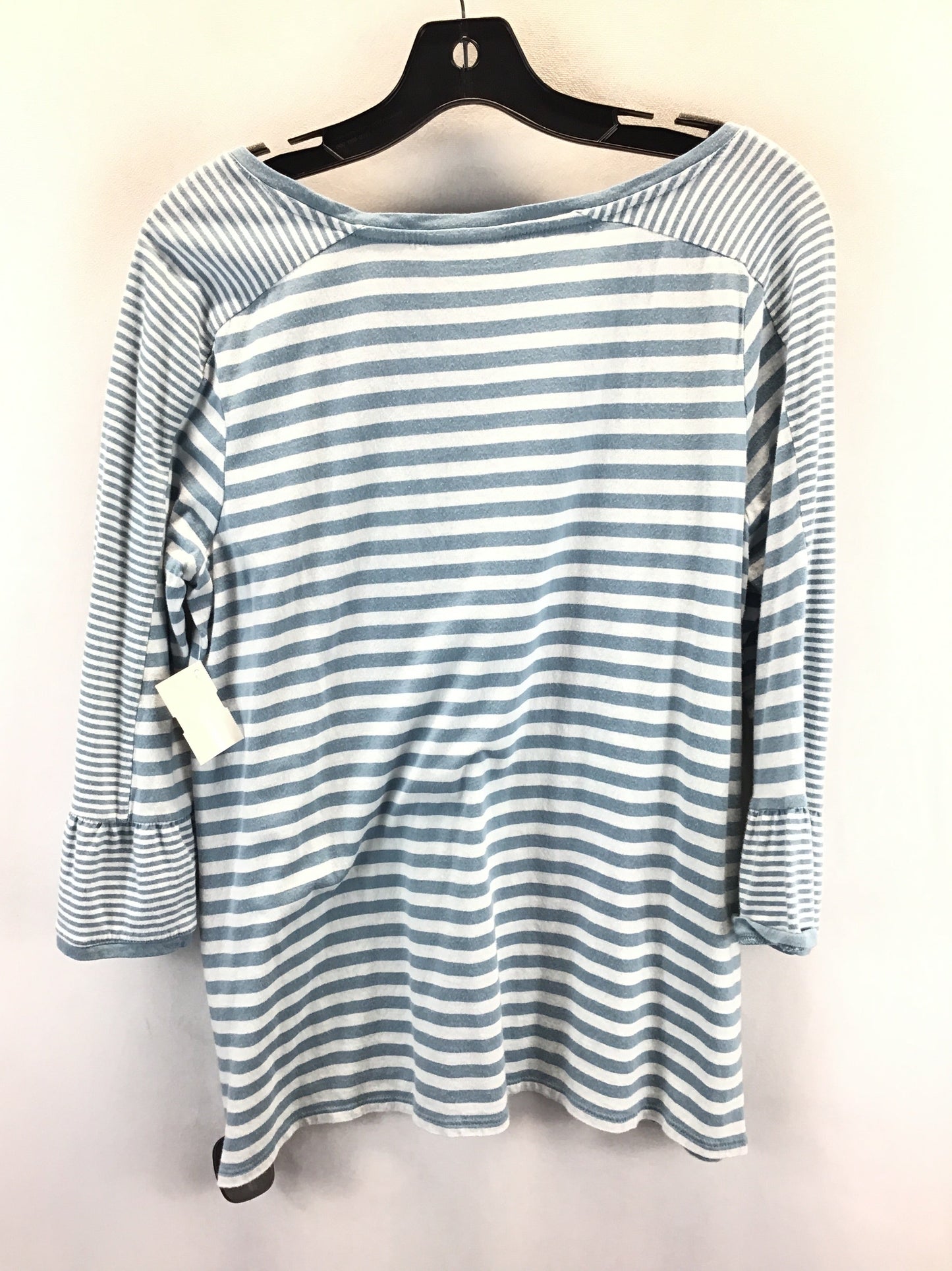 Top 3/4 Sleeve By J. Jill In Striped Pattern, Size: M