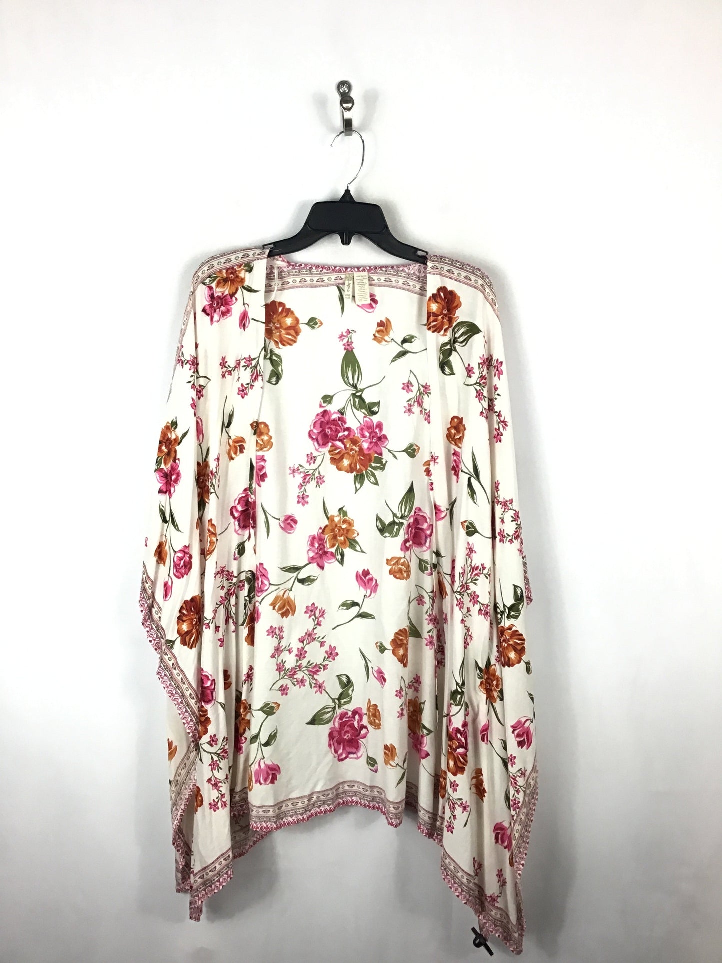 Kimono By Japna In Floral Print, Size: Onesize