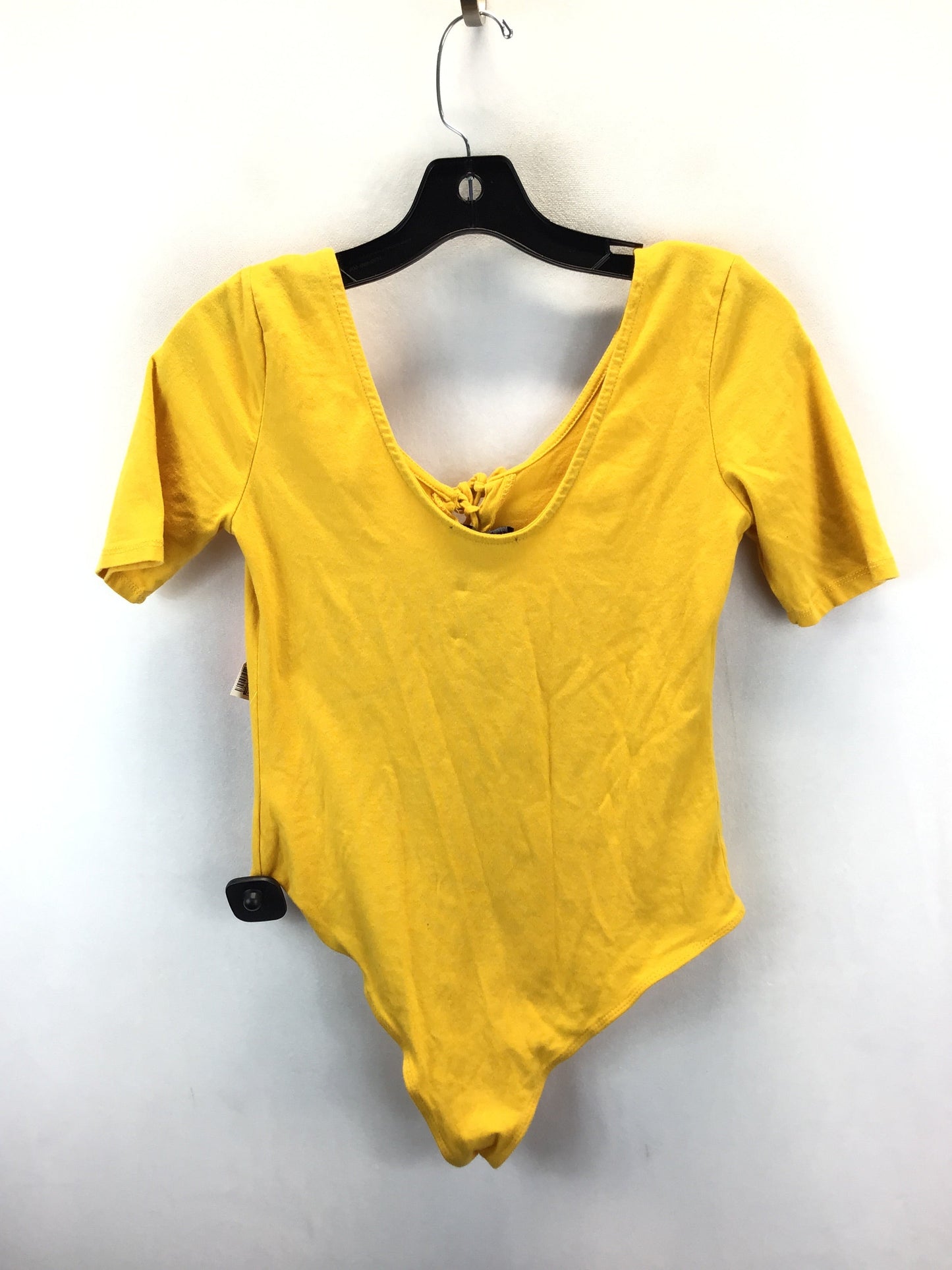 Yellow Bodysuit Ambiance Apparel, Size L