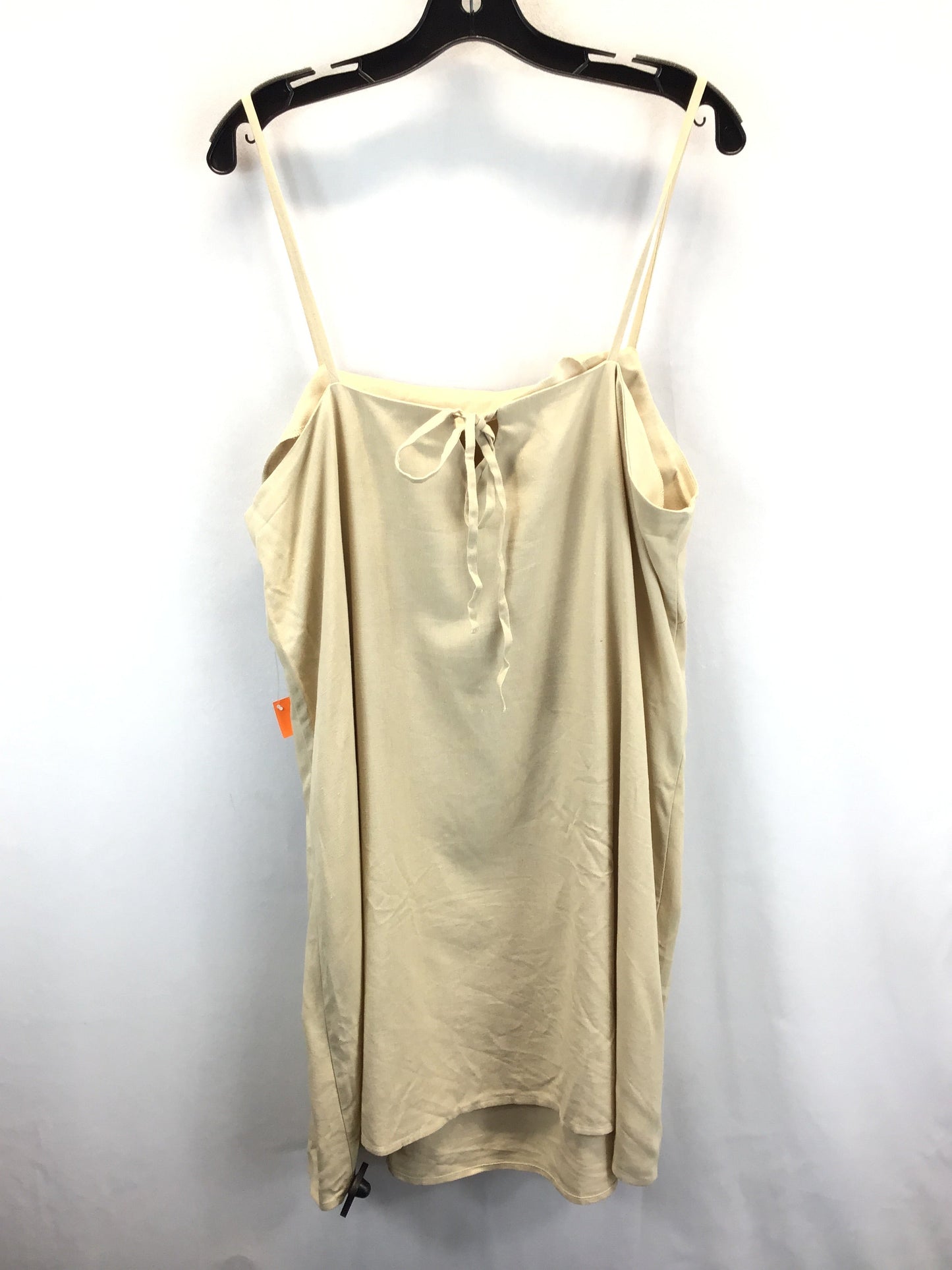 Tan Dress Casual Short Eloquii, Size 18