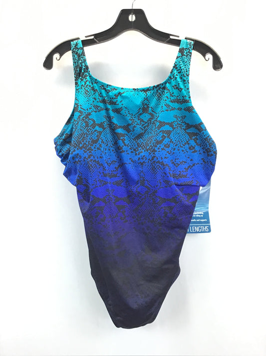 Blue Swimsuit Clothes Mentor, Size 18