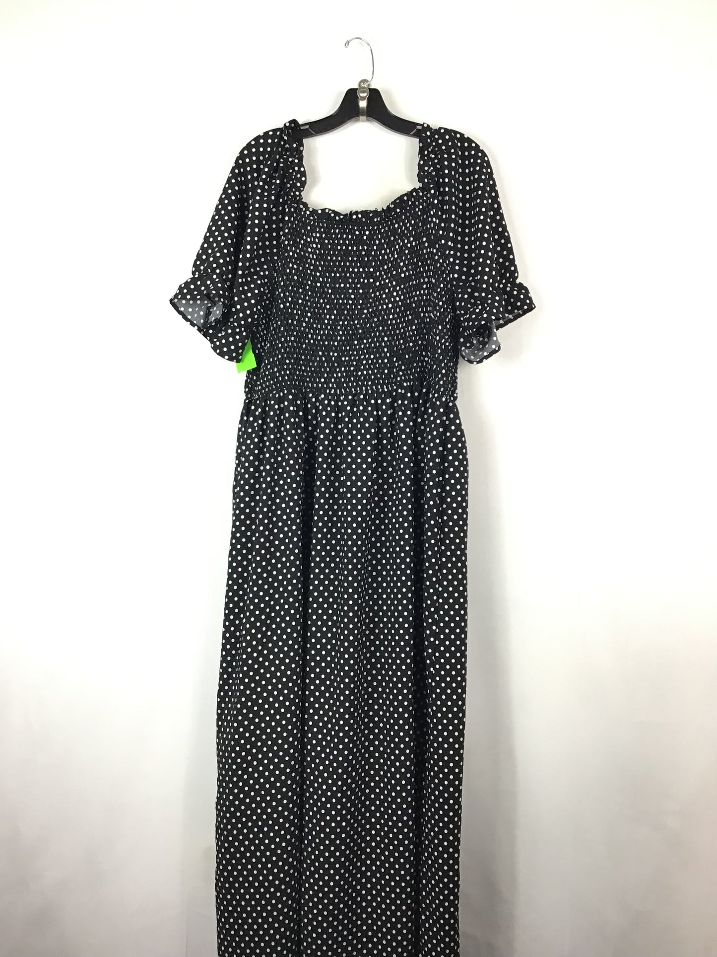 Dress Casual Maxi By Shein In Polkadot Pattern, Size: 3x