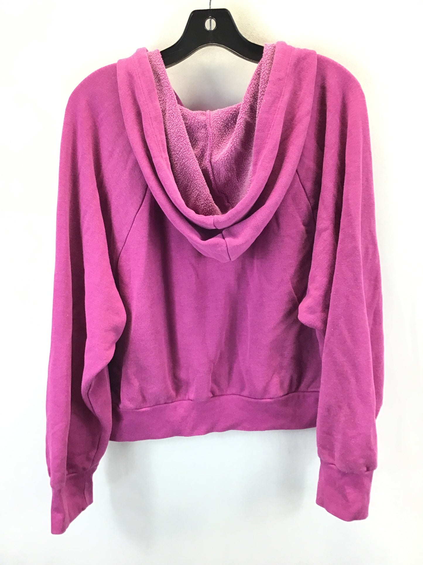 Sweatshirt Hoodie By Victorias Secret In Purple, Size: Xl