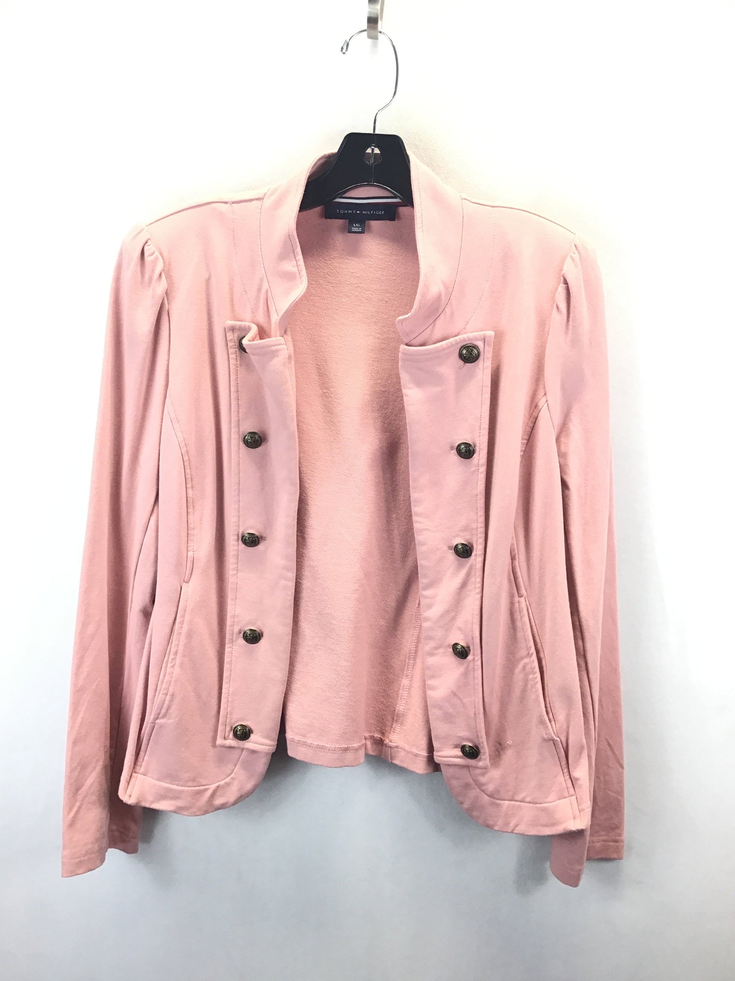 Blazer By Tommy Hilfiger In Pink, Size: L