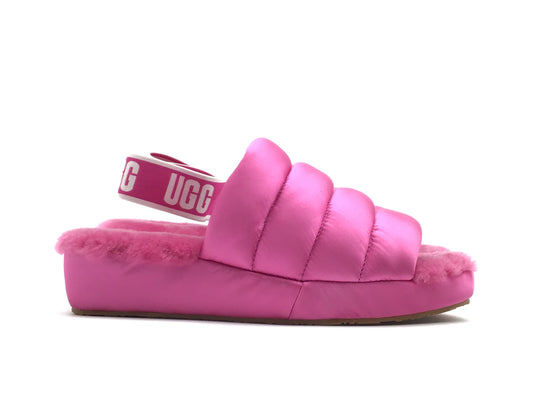 Sandals Designer By Ugg In Pink, Size: 9