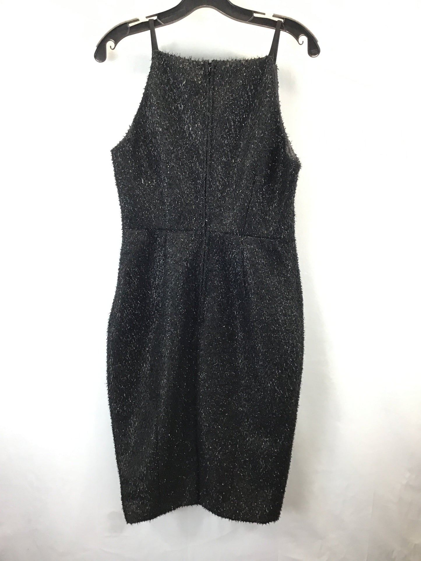 Dress Party Midi By H&m In Black, Size: 10