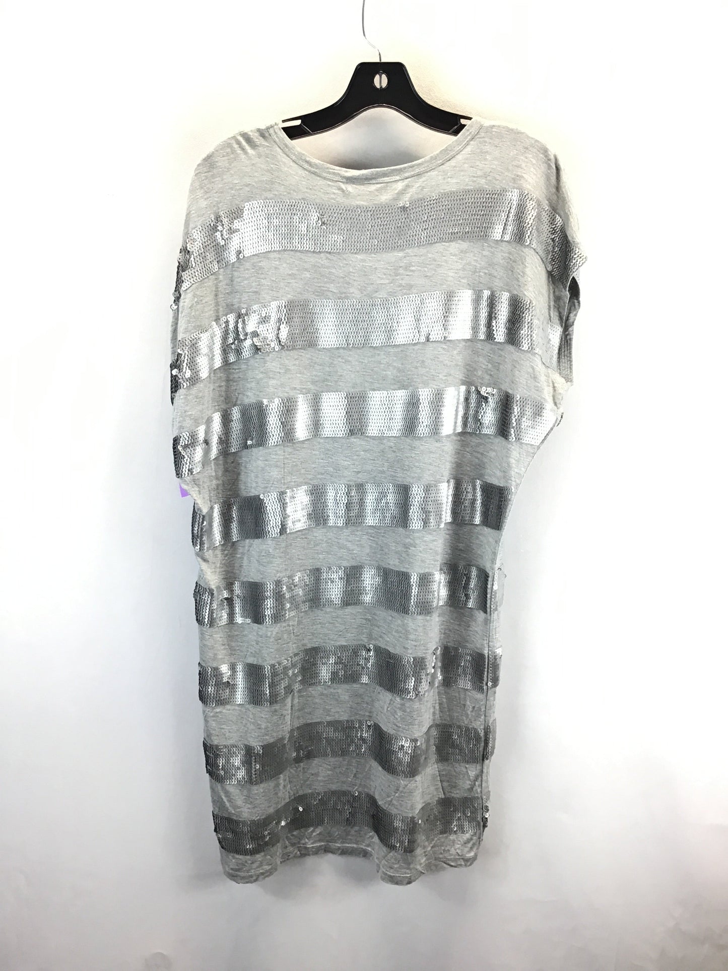 Tunic Short Sleeve By Michael By Michael Kors In Grey, Size: M