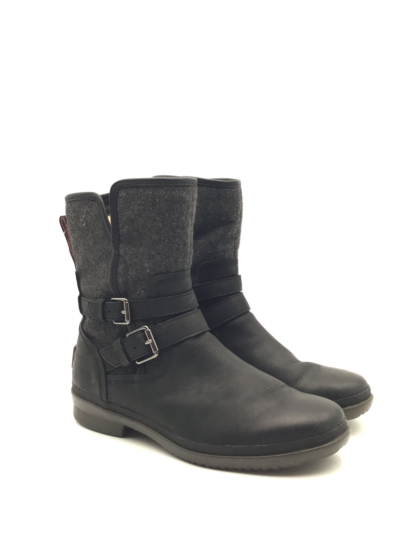 Boots Designer By Ugg In Black, Size: 8