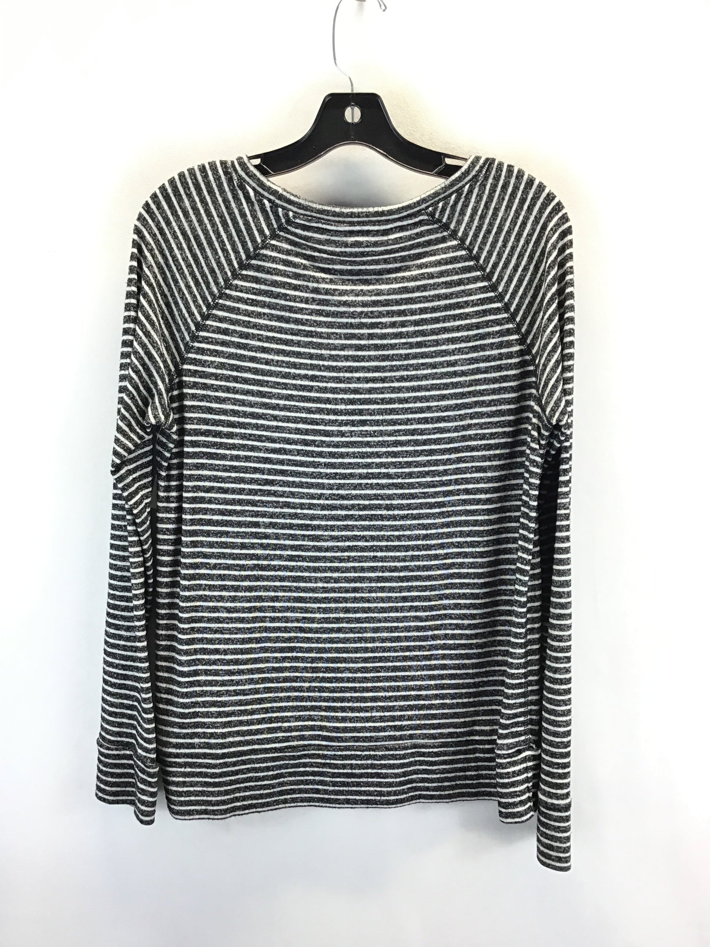 Top Long Sleeve By 41 Hawthorn In Striped Pattern, Size: M