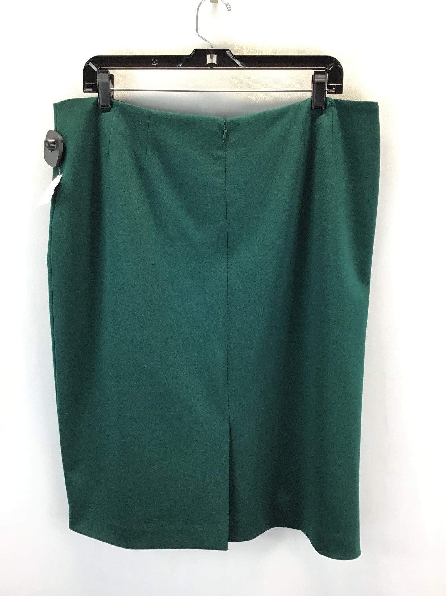 Skirt Midi By Kasper In Green, Size: 16