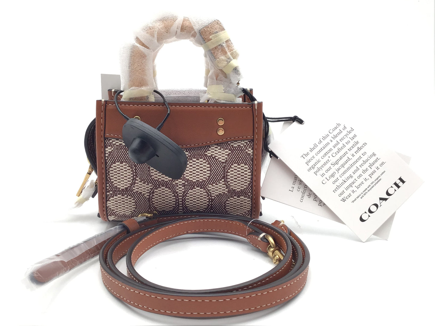 Crossbody Designer By Coach, Size: Small