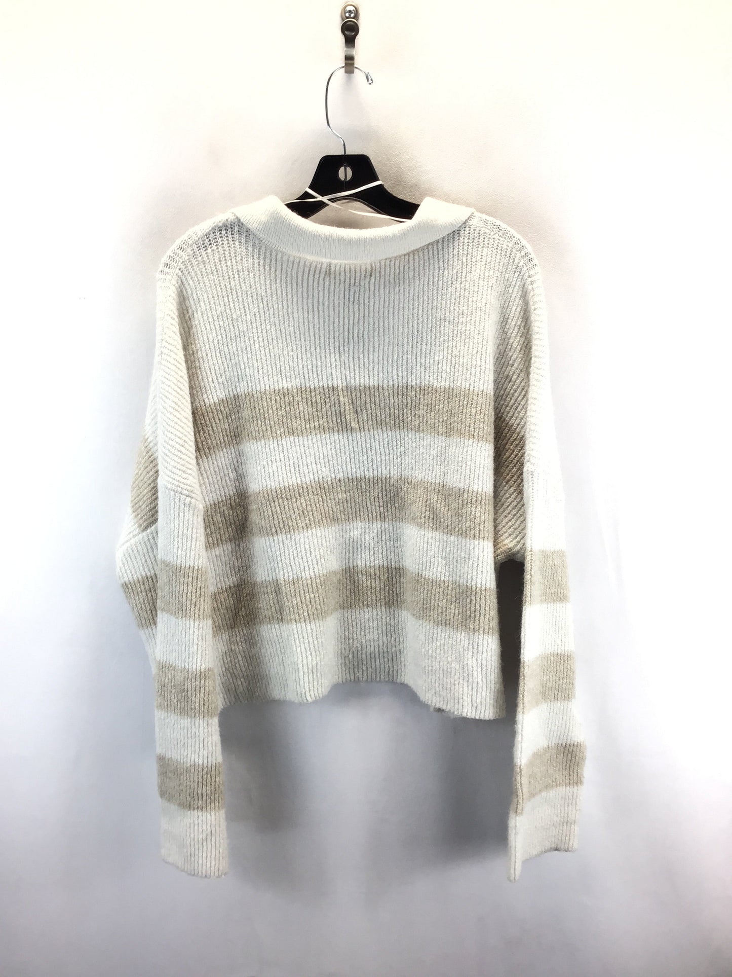 Sweater By Jessica Simpson In Beige, Size: Xl