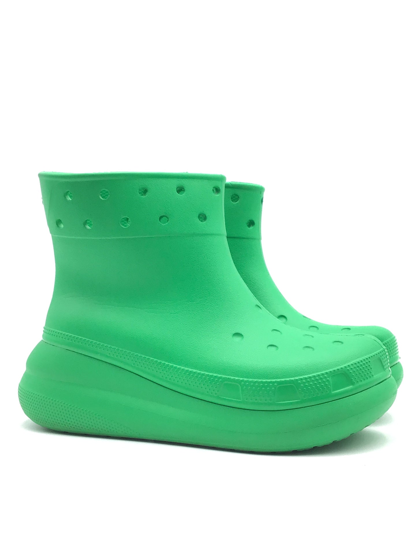 Boots Rain By Crocs In Green, Size: 9