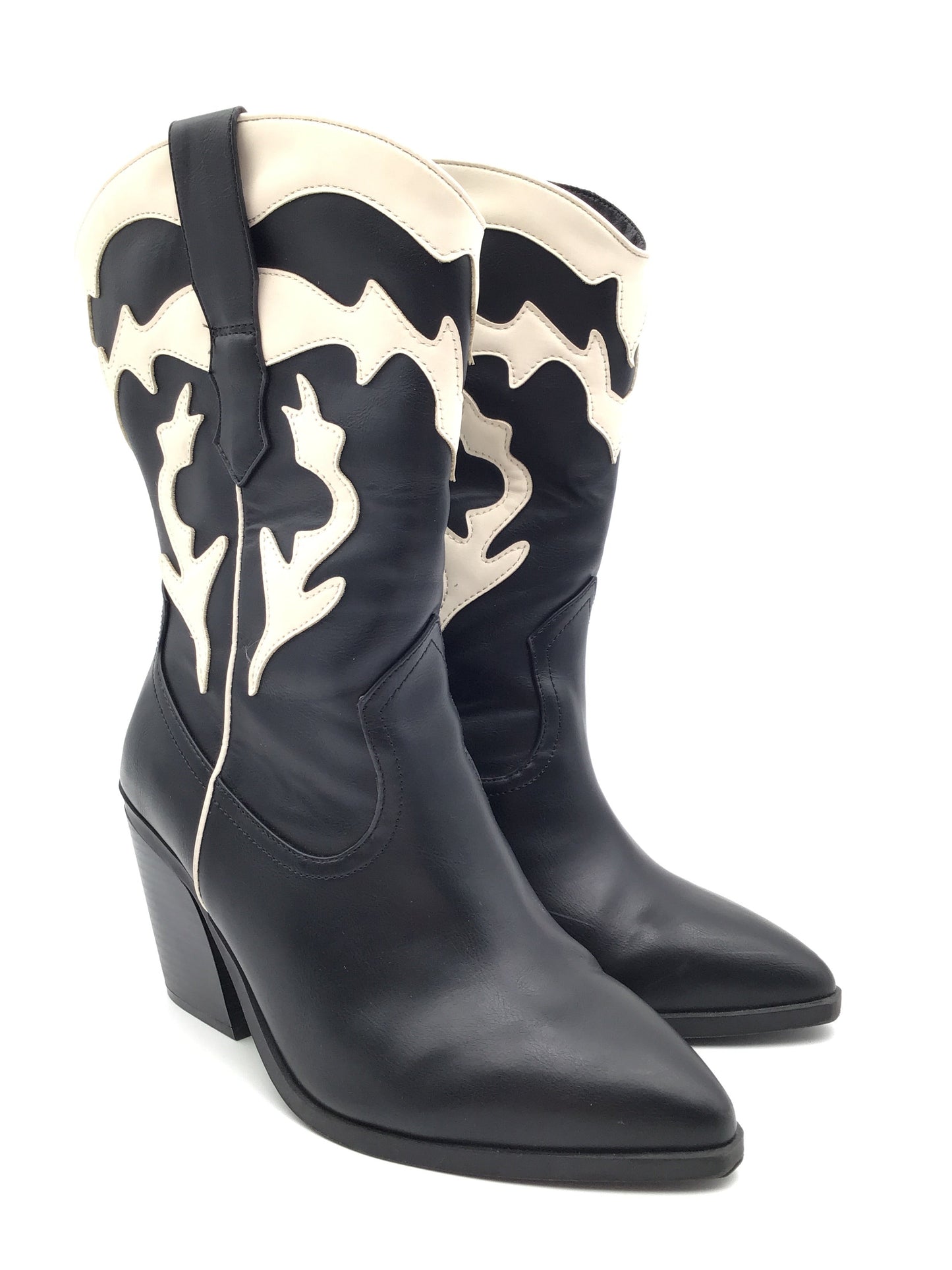 Boots Western By Torrid In Black & White, Size: 8