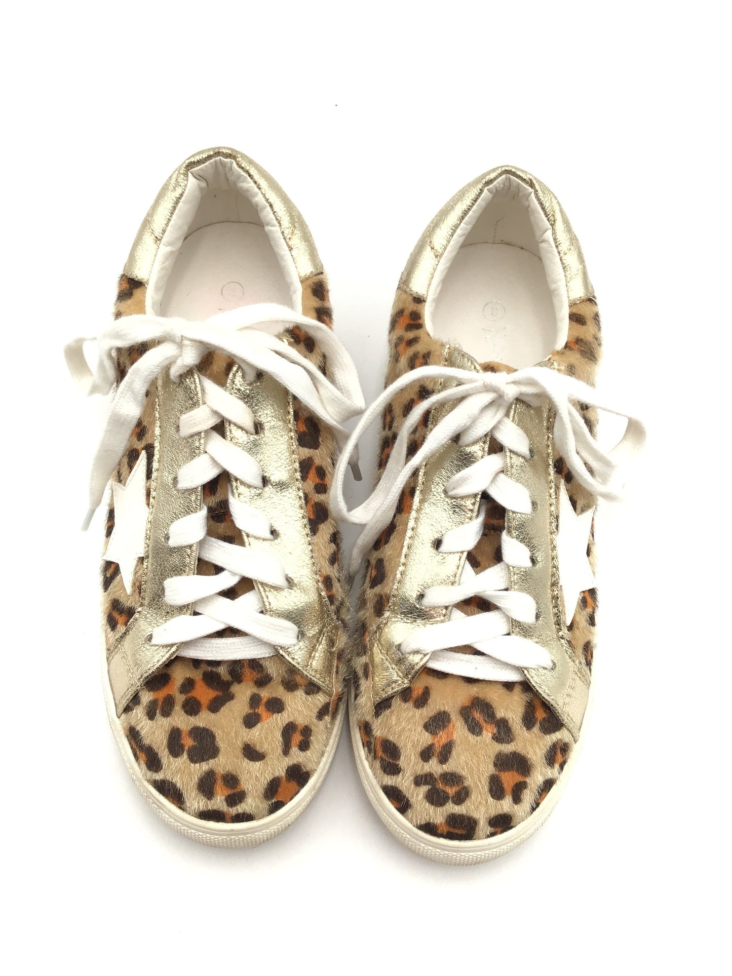 Shoes Sneakers By Nature Breeze In Leopard Print, Size: 8