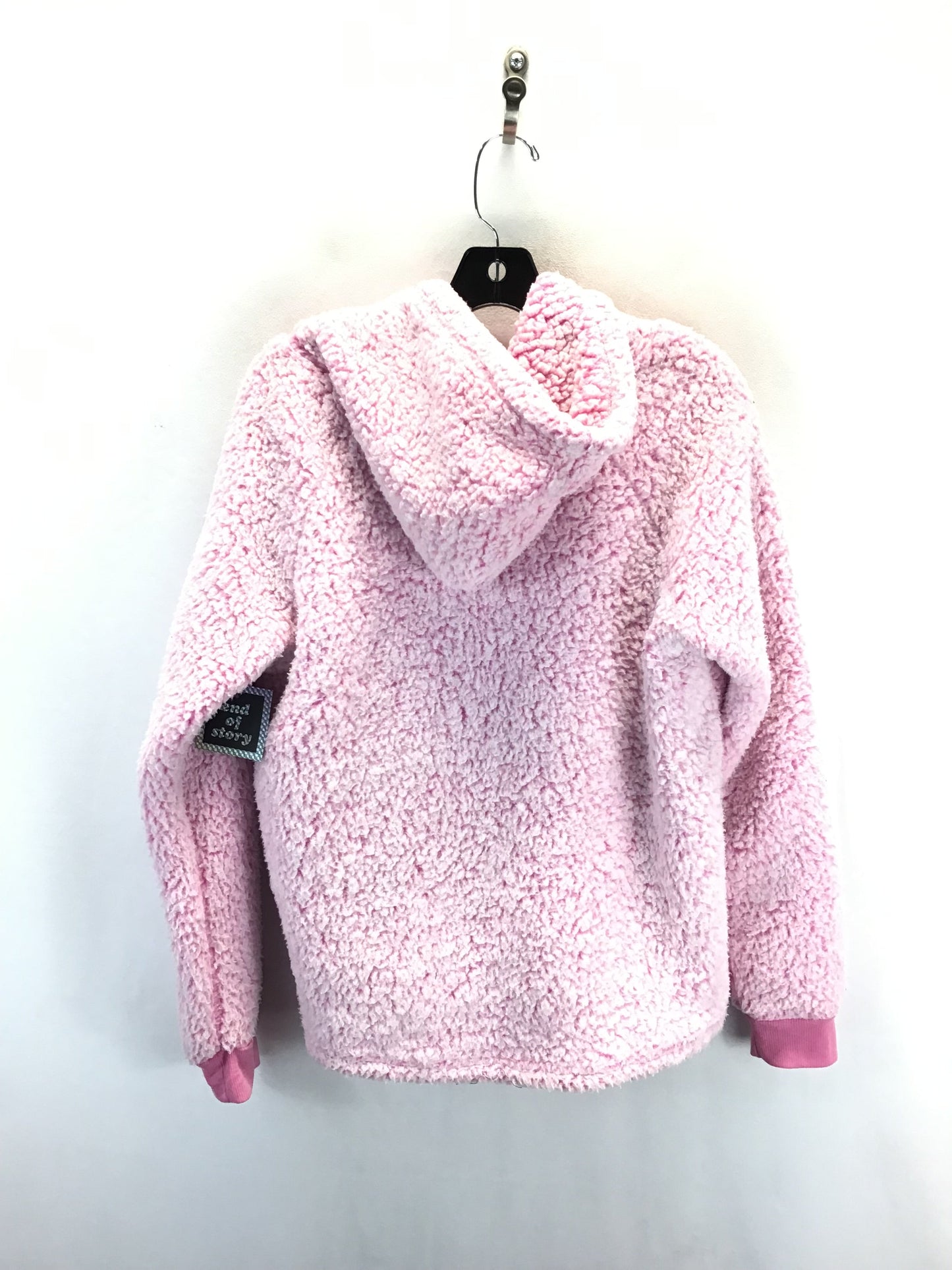 Sweatshirt Hoodie By Clothes Mentor In Pink, Size: M