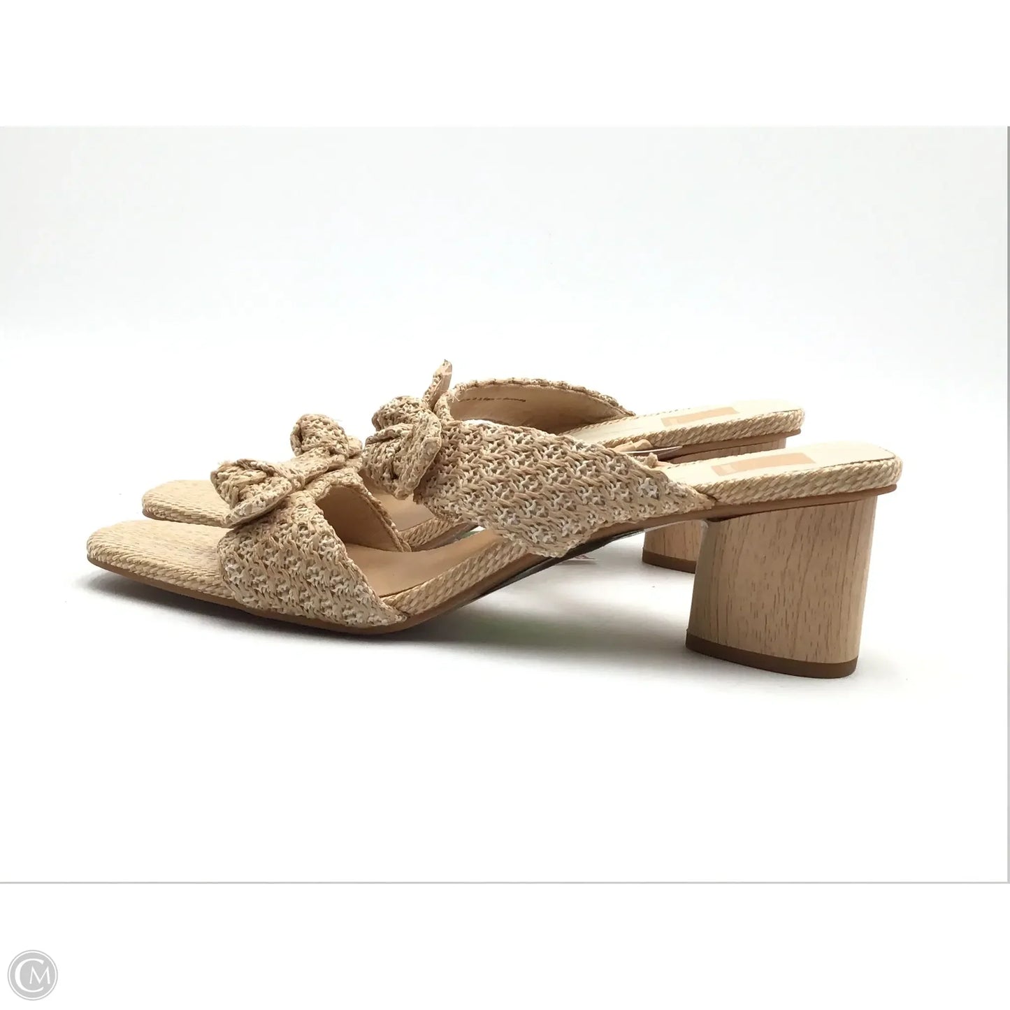 Sandals Heels Block By Dolce Vita In Tan, Size: 9.5