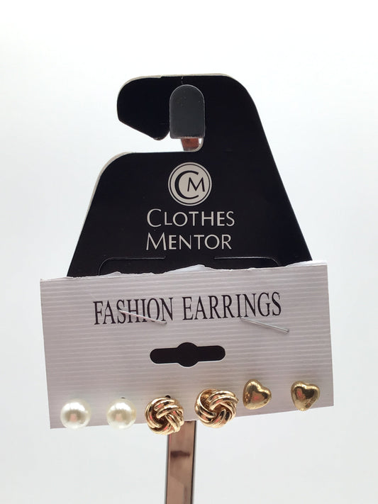 Earrings Stud Clothes Mentor, Size 03 Piece Set
