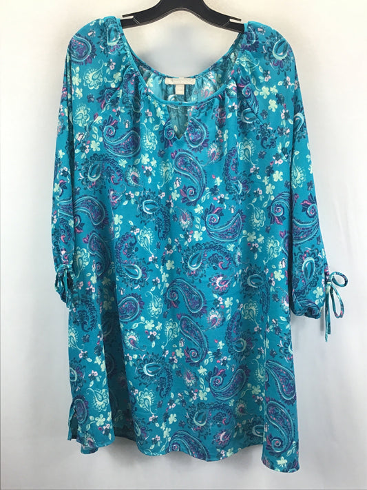 Blouse Long Sleeve By Woman Within  Size: 1x