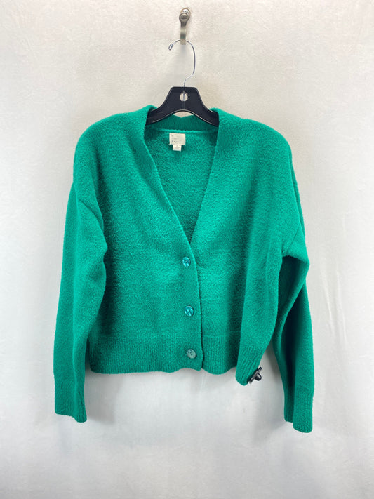 Cardigan By A New Day In Green, Size: S