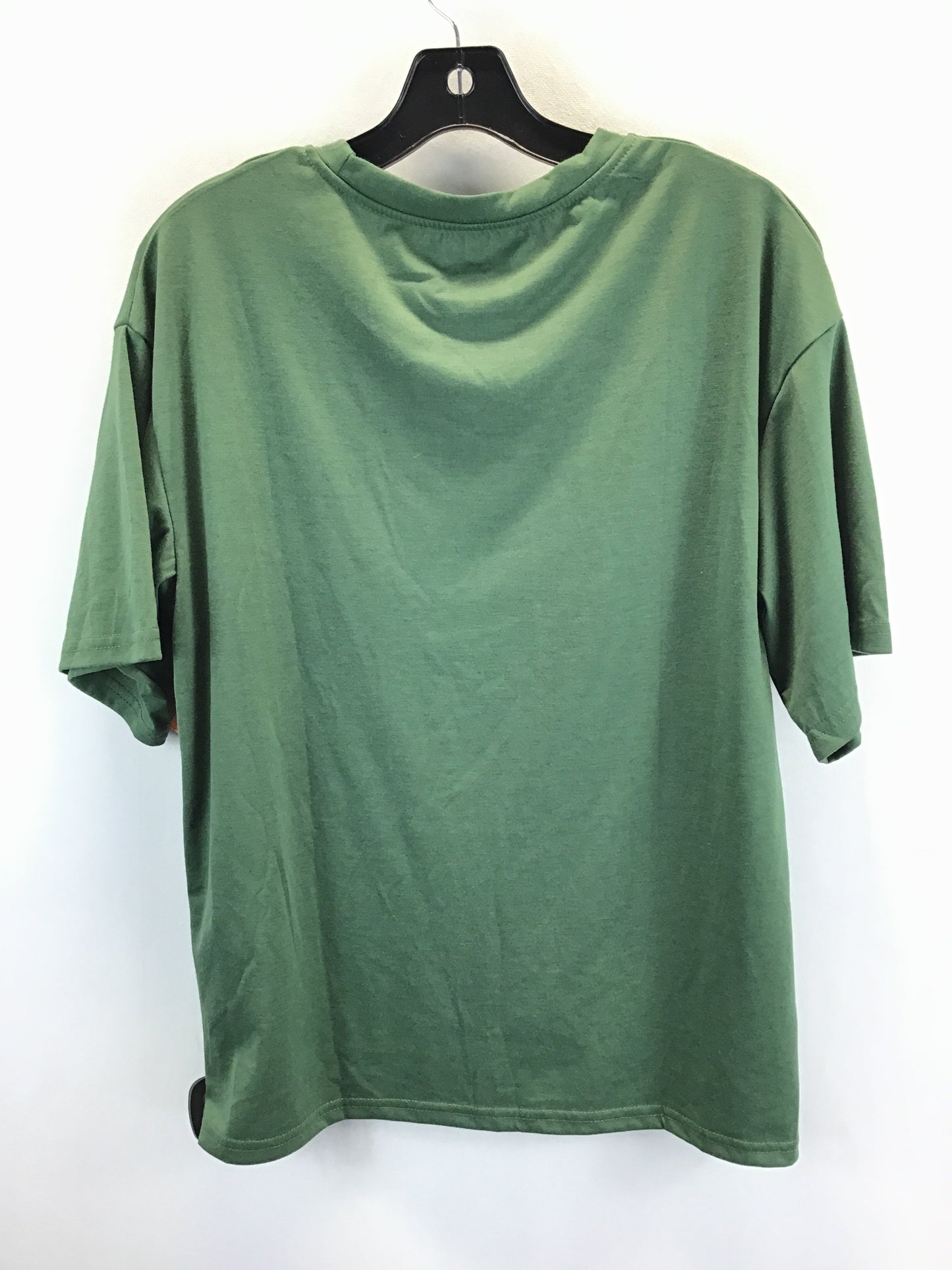 Green Top Short Sleeve Shein, Size Xs