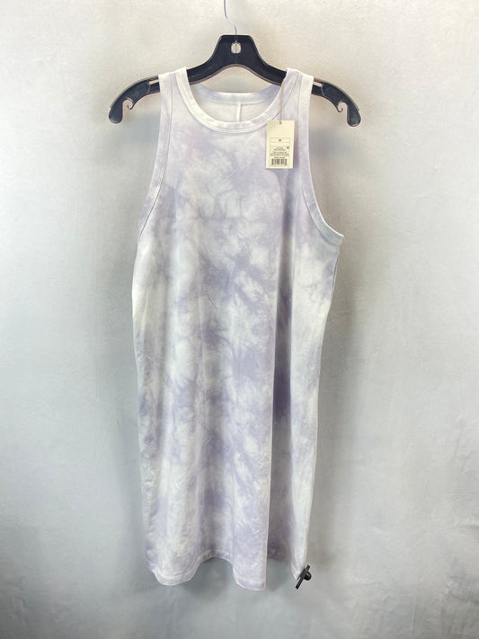 Dress Casual Midi By A New Day In Purple & White, Size: M