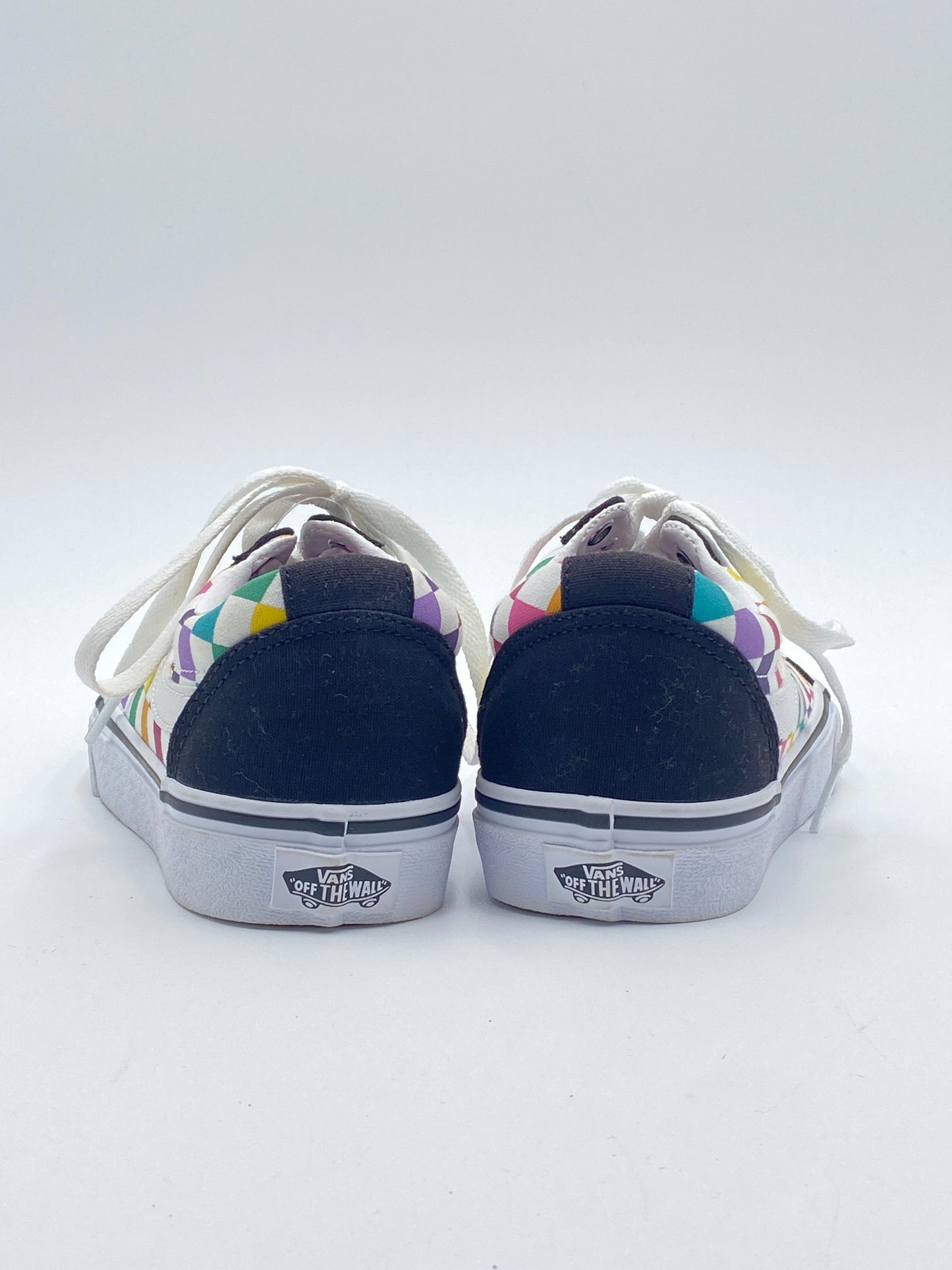 Multi-colored Shoes Sneakers Vans, Size 6.5