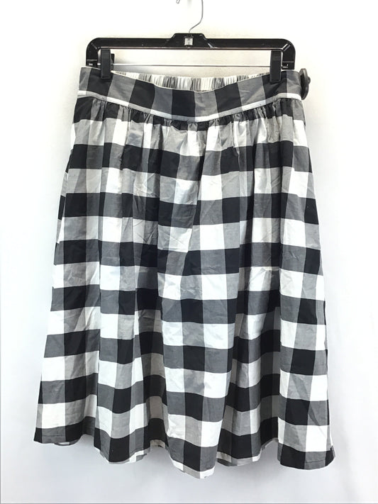 Black & White Skirt Midi Lane Bryant, Size 14