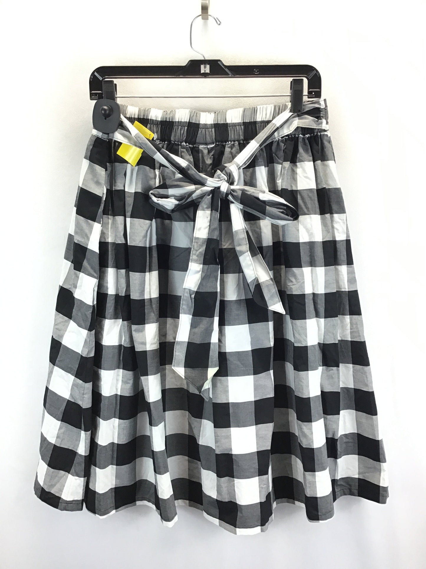 Black & White Skirt Midi Lane Bryant, Size 14