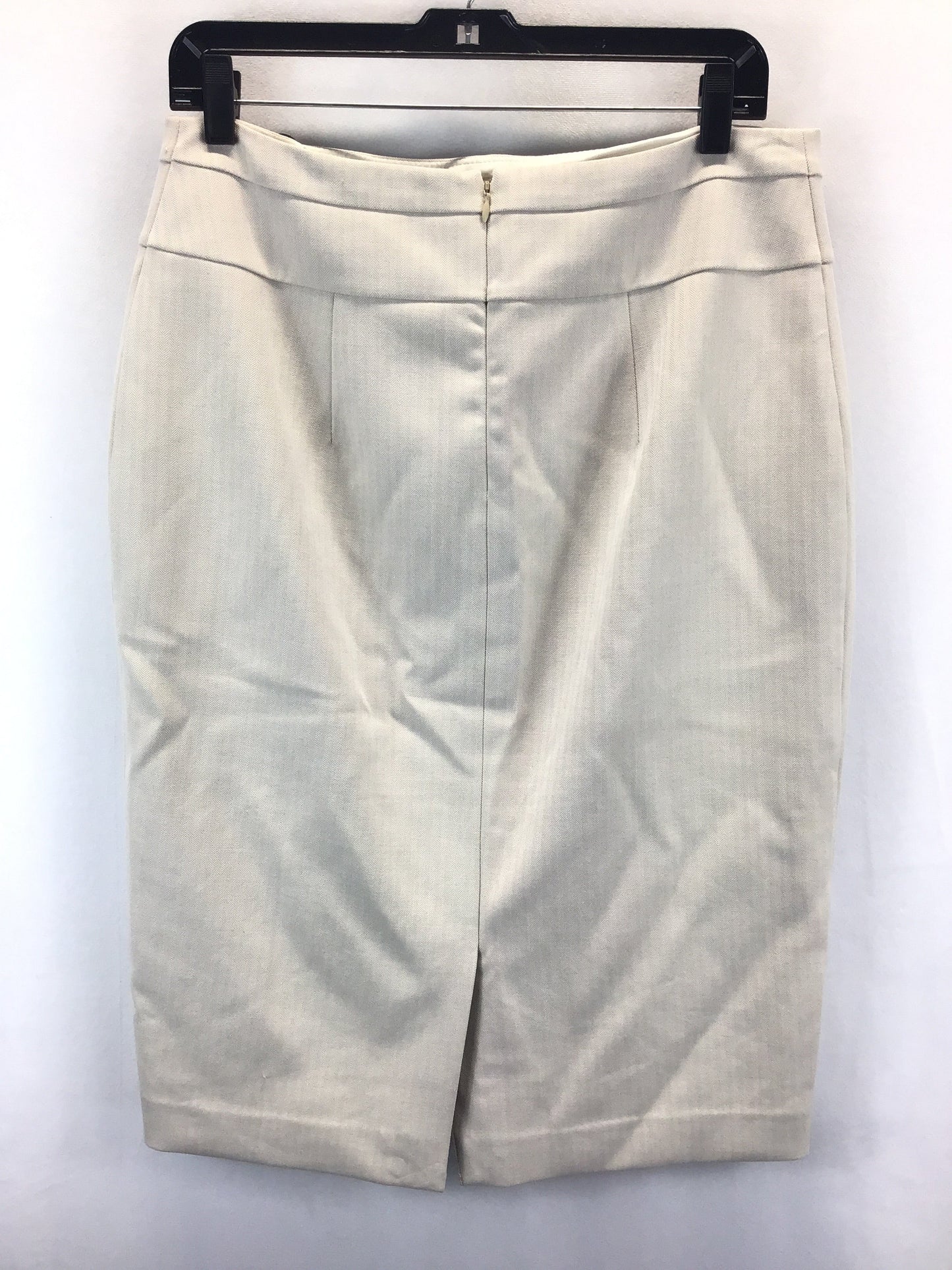 Skirt Midi By White House Black Market In Beige, Size: 10