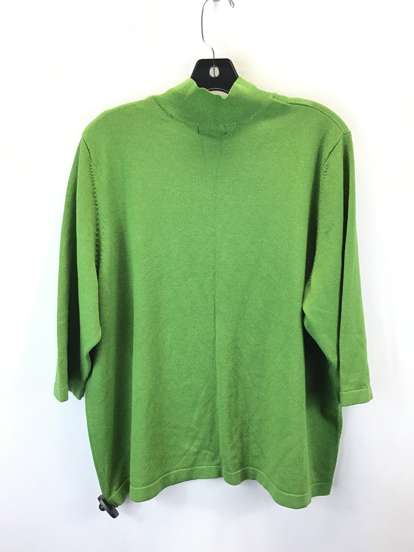 Sweater By Avenue In Green, Size: 22