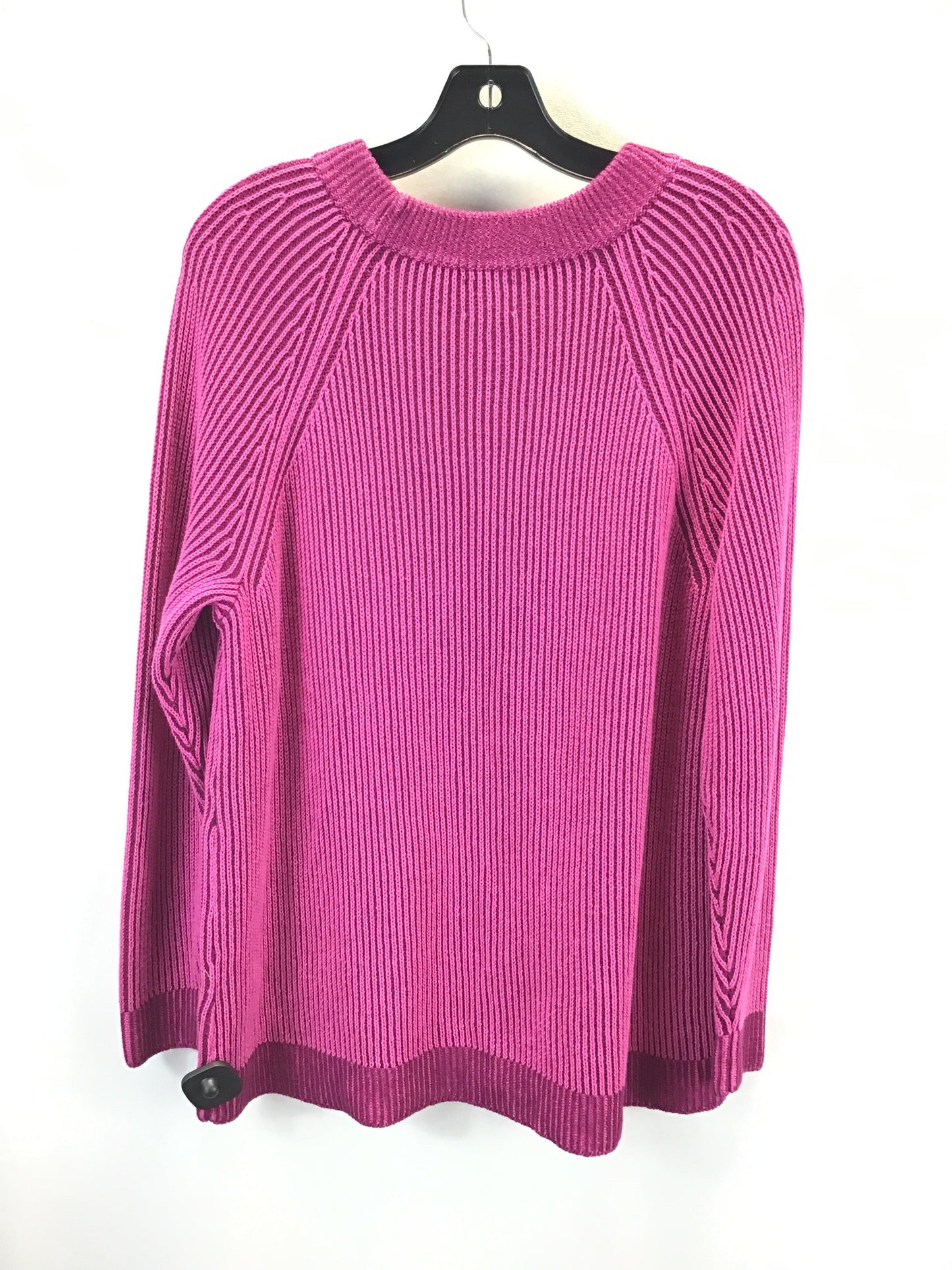 Top Long Sleeve By Lands End In Pink, Size: M