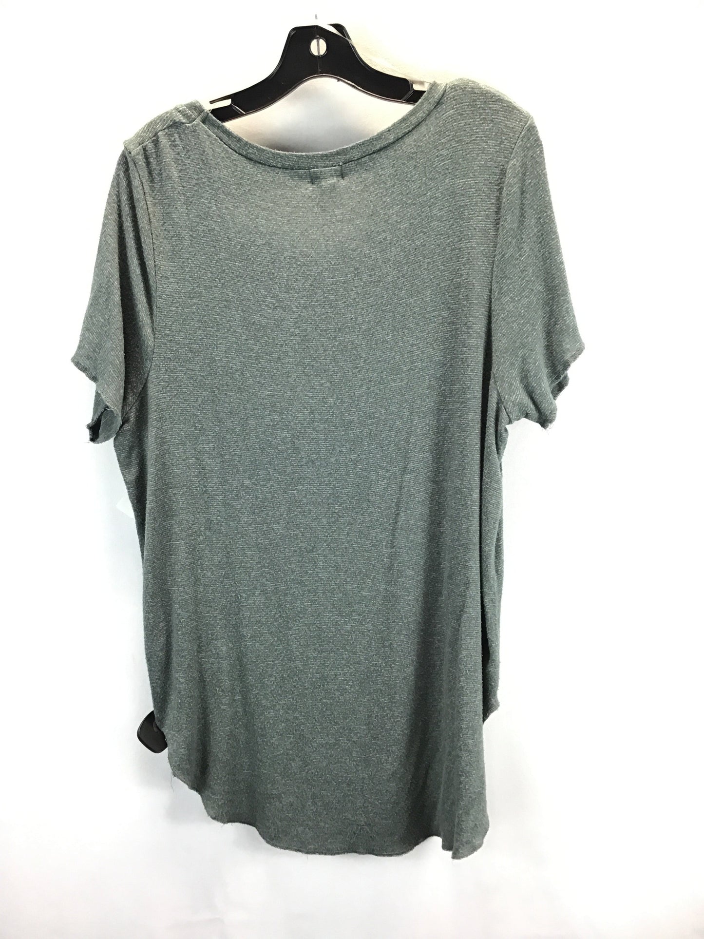 Top Short Sleeve By Bke In Green, Size: L