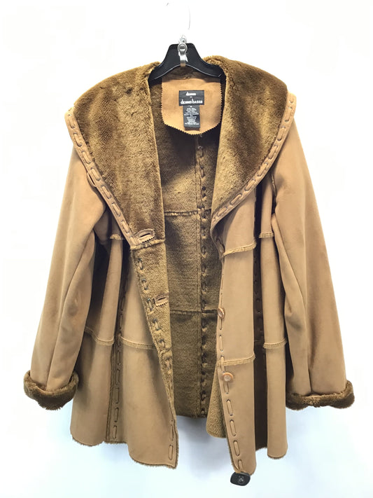 Coat Other By Dennis Basso Qvc In Brown, Size: Xl