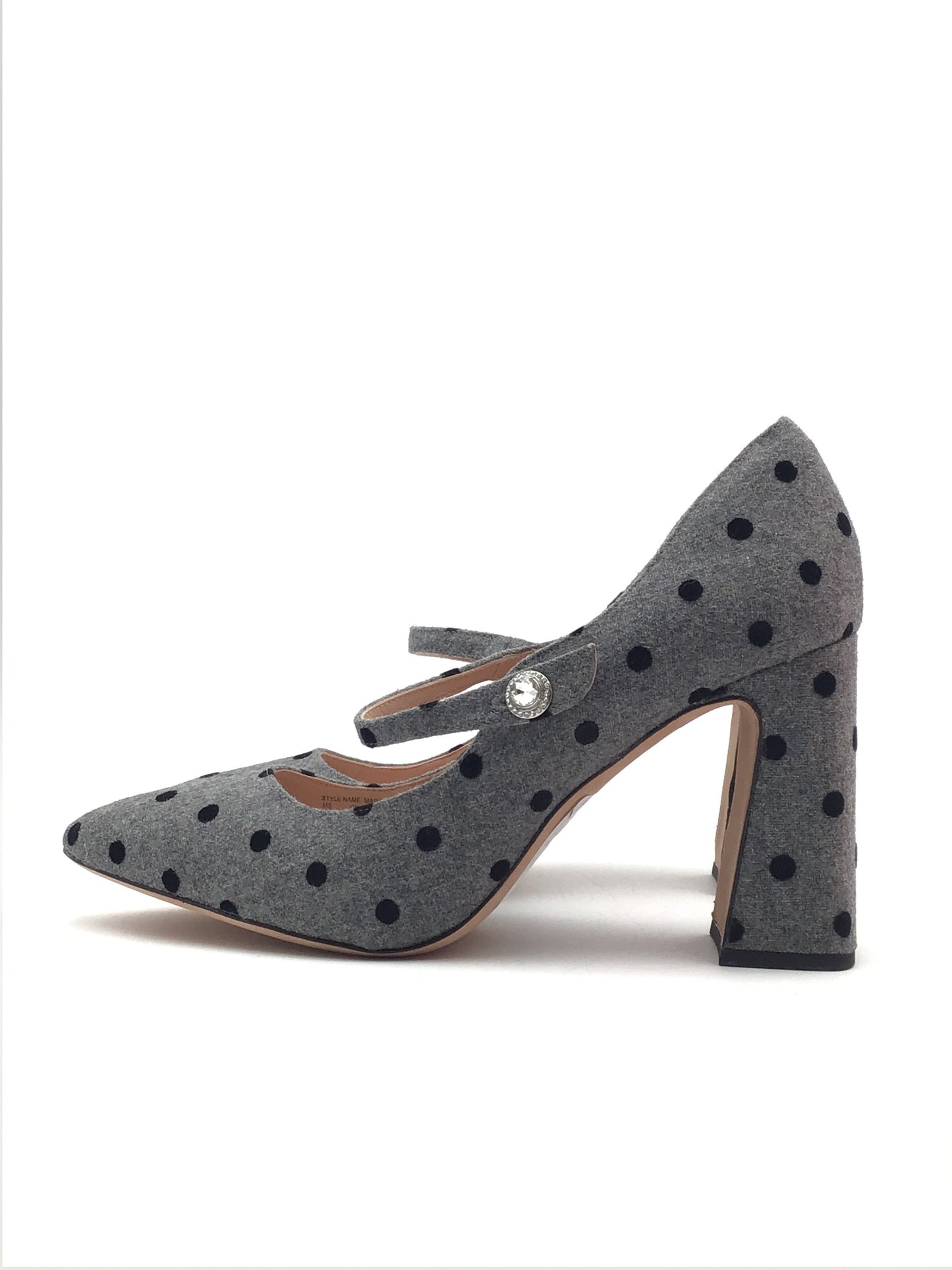 Shoes Designer By Kate Spade In Polkadot Pattern, Size: 10