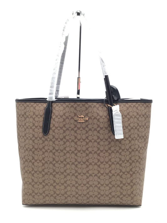 Tote Designer By Coach, Size: Large