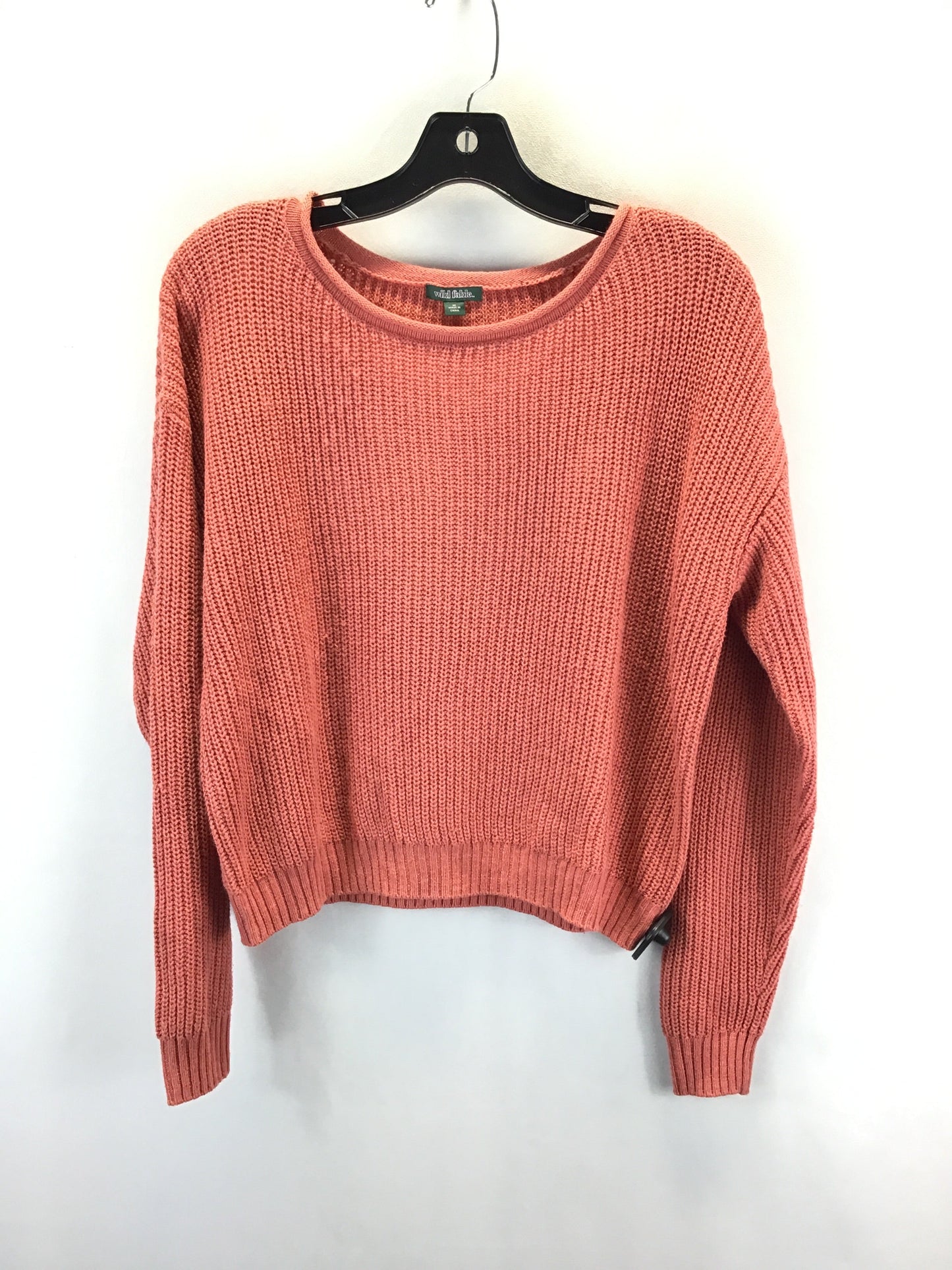 Sweater By Wild Fable In Peach, Size: M