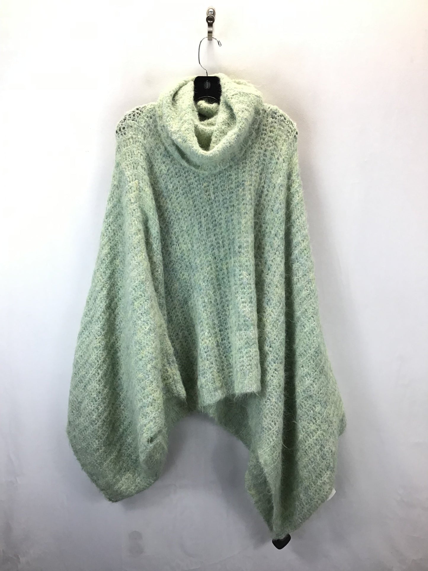 Poncho By Anthropologie In Green, Size: Osfm