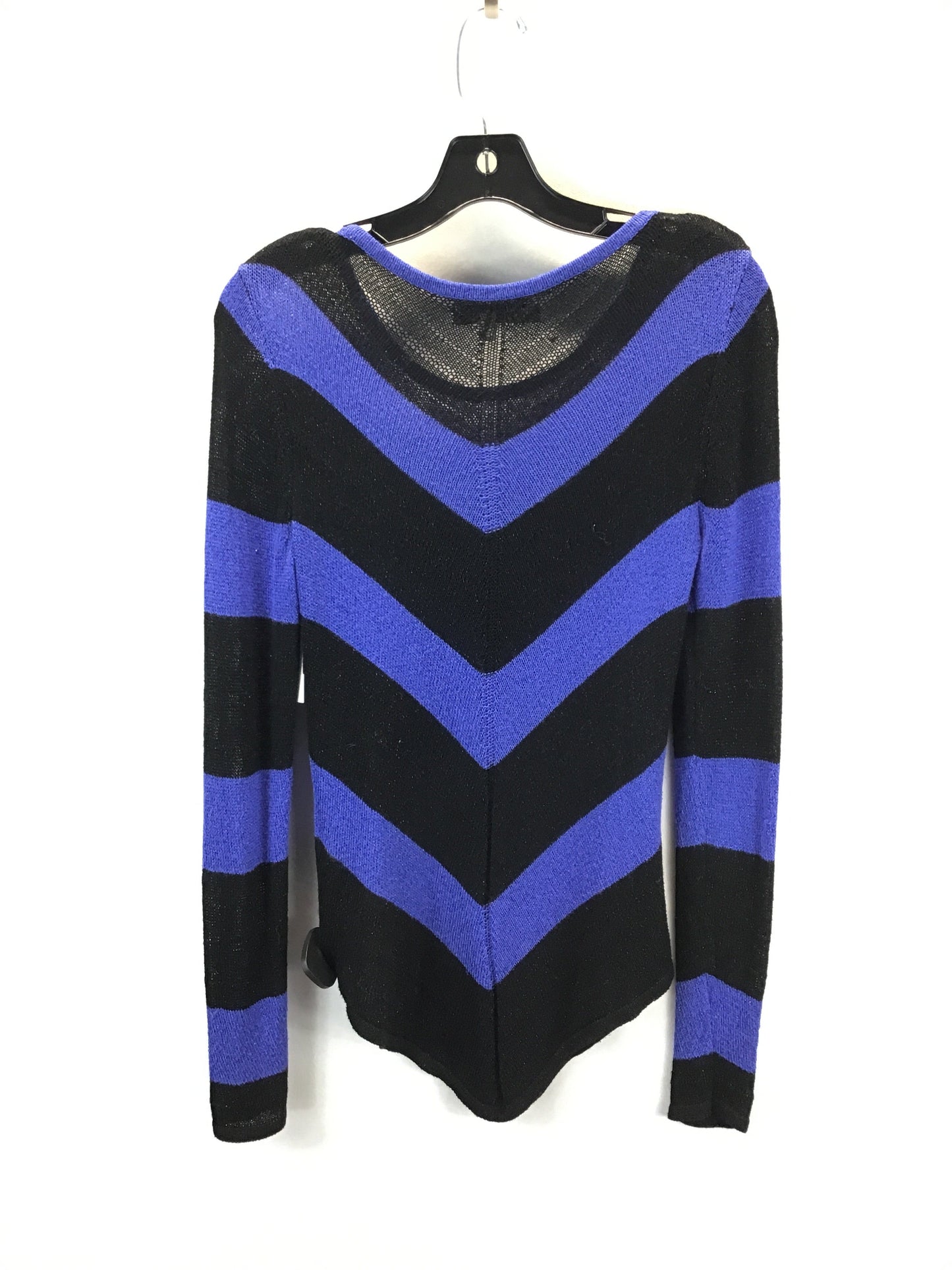 Sweater By Jennifer Lopez In Black & Blue, Size: S