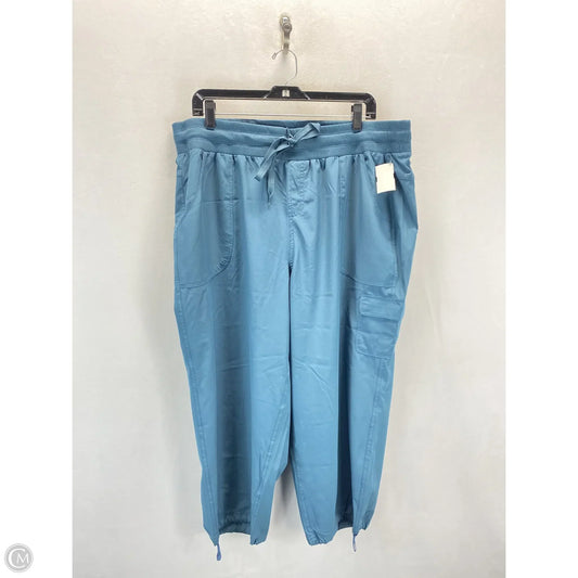 Athletic Pants By Rbx In Teal, Size: 1x