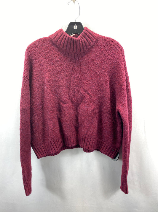 Sweater By American Eagle In Wine, Size: L